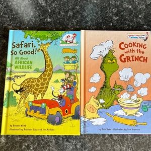 2 Dr Seuss books. Brand new. Hard cover.